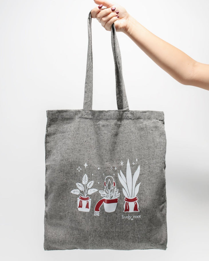 Lively Root Holiday Tote Bag